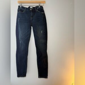 Dark Blue Women's Skinny Jeans